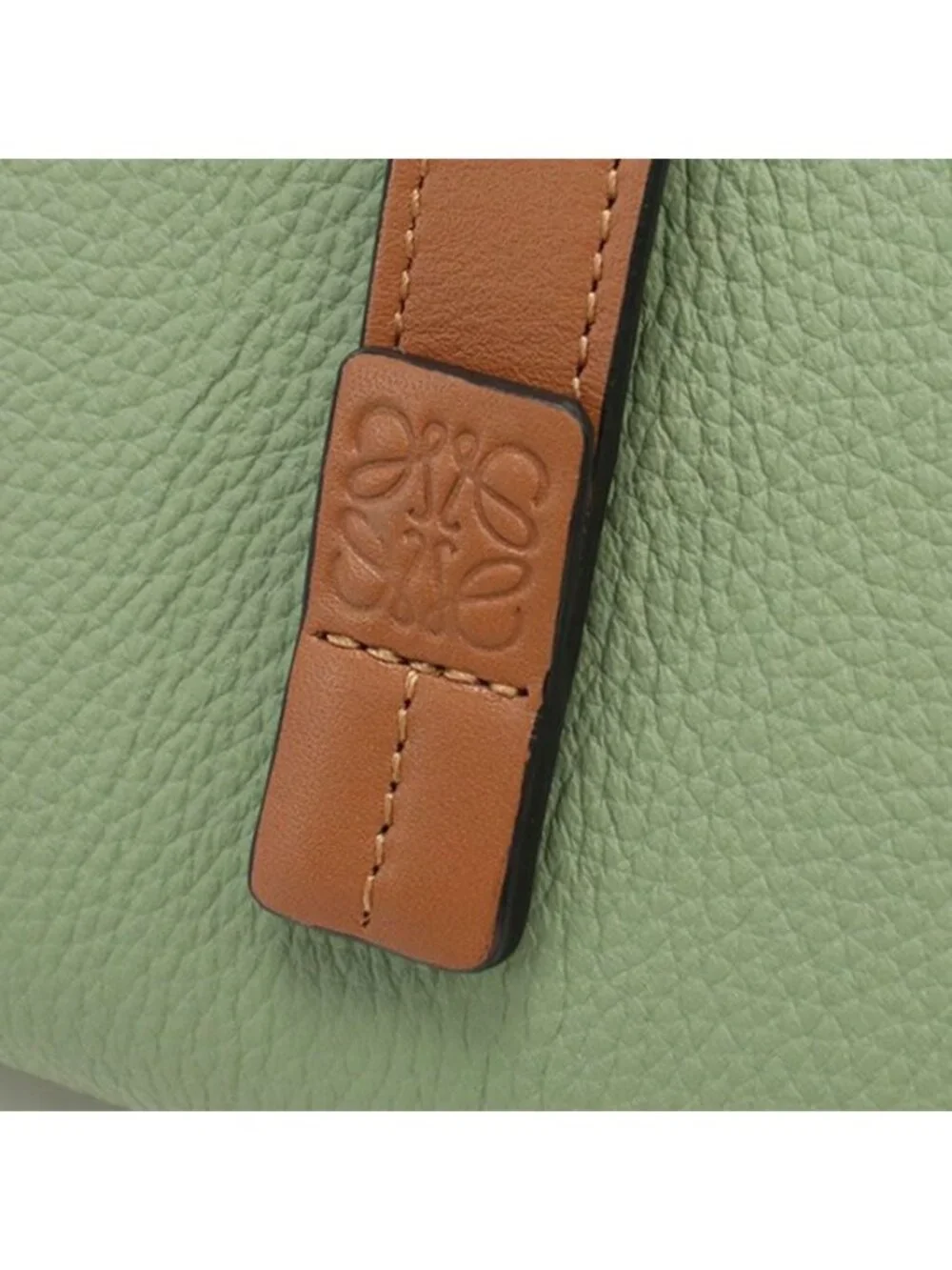 Loewe Compact Zip Wallet Anagram Bifold Soft Grain Calfskin